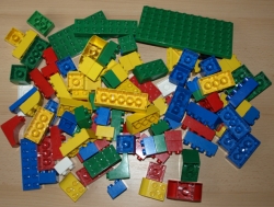 LEGO DUPLO KOSTKY SMĚS 1 KG - příklad.