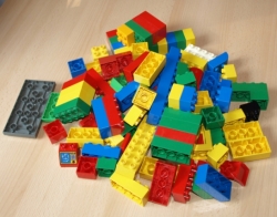 LEGO DUPLO KOSTKY SMĚS 1 KG