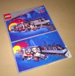 LEGO SYSTEM 4558 OSOBNÍ VLAK, 9V, ORIGINÁLNÍ NÁVOD