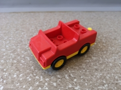 LEGO DUPLO AUTO OSOBNÍ ČERVENÉ