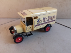 MATCHBOX FORD 1926 MODEL TT VAN Y21 MY BREAD MODELS OF YESTERYEAR