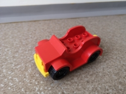 LEGO DUPLO AUTO OSOBNÍ ČERVENÉ