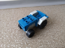 LEGO DUPLO MALÝ TRAKTOR FARMA STATEK MODRÉ