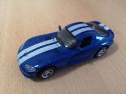 MAISTO DODGE VIPER GTS PULL BACK 1:39 1998