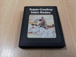 SUPER COWBOY BEIM RODEO HRA CARTRIDGE ATARI 2600 HERNÍ KONZOLE