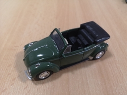WELLY VW BEETLE No 42344 CONVERTIBLE 1:39