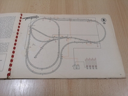 FLEISCHMAN GLEISANLAGEN H0 1957 NÁVOD PLÁNY KOLEJIŠTĚ H0