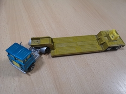 MATCHBOX SUPER KINGS SCAMMELL TRACTOR K-23 LOW LOADER 1973 ENGLAND