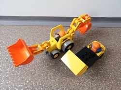 LEGO DUPLO 10811 TRAKTOR BAGR NAKLADAČ AUTO NÁKLADNÍ