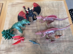 PLAYMOBIL JURSKÝ PARK DINOSAURUS T-REX SPINOSAURUS