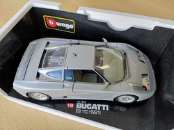 BBURAGO BUGATTI EB 110 1:18 No 3055 1991 ITALY