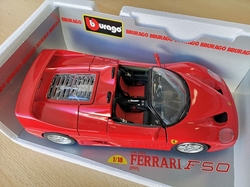 BBURAGO FERRARI F50 No. 3352 1:18 1995 ITALY