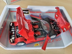 BBURAGO FERRARI F50 No. 3352 1:18 1995 ITALY