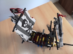 LEGO 6290 PIRATES RED BEARD RUNNER BATTLE SHIP