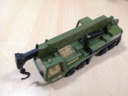 MATCHBOX SUPER KINGS K-12 HERCULES MOBILE CRANE ARMY 1974 ENGLAND