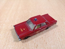 MATCHBOX FORD GALAXIE FIRE CHIEF No 59 1966 ENGLAND