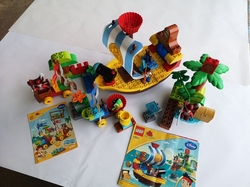 LEGO DUPLO 10514 PIRÁT JAKE PIRÁTSKÁ LOĎ BUCKY LEGO 10539 ZÁVODY NA PLÁŽI
