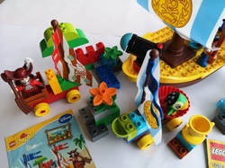 LEGO DUPLO 10514 PIRÁT JAKE PIRÁTSKÁ LOĎ BUCKY LEGO 10539 ZÁVODY NA PLÁŽI