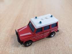 MATCHBOX MERCEDES BENZ 280 GE RESCUE UNIT MB30 1985 MACAU