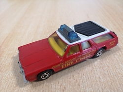 MATCHBOX SUPER KINGS DODGE MONACO ESTATE FIRE CHIEF K-67/68 1980 ENGLAND