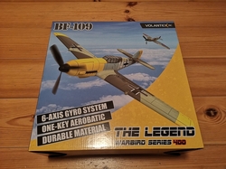 VOLANTEX RC MODEL LETADLO MESSERSCHMITT BF109 EPP PĚNA 2.4G, 6ti osé řízení