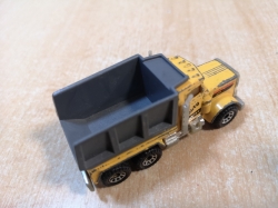 MATCHBOX PETERBILT DUMP QUARRY TRUCK CONSTRUCTION PACE 1982 MACAU