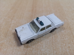 MATCHBOX MERCURY POLICE CAR No 112 1978 ENGLAND