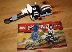 LEGO 2259 NINJAGO MOTORKA KOSTLIVCŮ