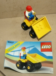 LEGO 6507 LEGOLAND AUTO NAKLADAČ MINI DUMPER
