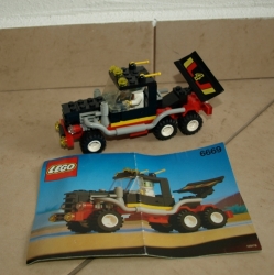 LEGO 6669 LEGOLAND ZÁVODNÍ AUTO TAHAČ DAREDEVIL