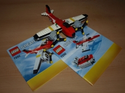 LEGO 7292 CREATOR LETADLO VRTULOVÉ DOBRODRUŽSTVÍ