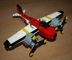 LEGO 7292 CREATOR LETADLO VRTULOVÉ DOBRODRUŽSTVÍ