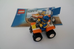 LEGO CITY 7736 - POBŘEŽNÍ HLÍDKA ČTYŘKOLKA