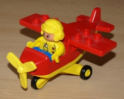 LEGO DUPLO MALÉ LETADLO S PILOTEM